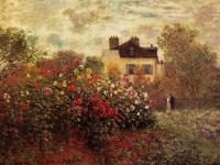 Monet, Claude Oscar - The Garden at Argenteuil